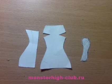 Падалка плаття - троянда - для ляльок монстр хай (вироби: плаття троянда для ляльок монстр хай) Падалка плаття - троянда - для ляльок монстр хай