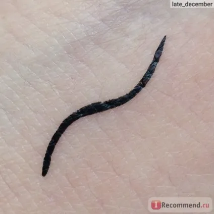 Підводка для очей seventeen high precision liner waterproof - «гарний ефект, але він не