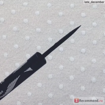 Підводка для очей seventeen high precision liner waterproof - «гарний ефект, але він не