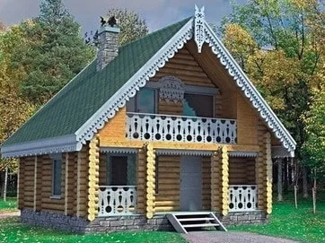 Срубовой будинку і лазні - північна лісова компанія (північна) Срубовой будинку і лазні - північна лісова компанія