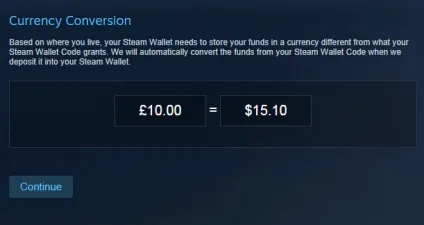 Steam wallet - general