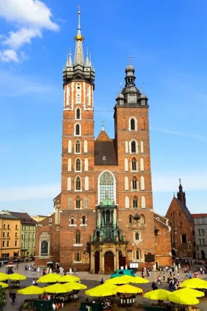 Старе місто і ринкова площа Кракова опис, пам'ятки, фото (центрі) Старе місто і ринкова площа Кракова опис, пам'ятки, фото