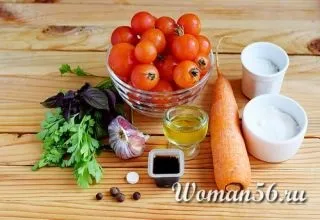 Помідори мариновані з морквою - рецепт з фото (своїми руками) Помідори мариновані з морквою - рецепт з фото