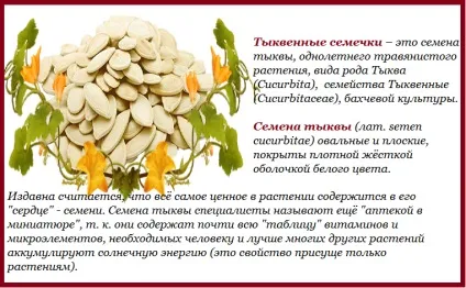 Користь і шкода гарбузового насіння (гарбузових) Користь і шкода гарбузового насіння