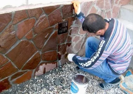 Фарбування цоколя будинку етапи і вибір матеріалу (вибір) Фарбування цоколя будинку етапи і вибір матеріалу