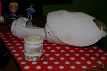 Portal gun в домашніх умовах - майстерня косплеєрів (шліфуємо шпаклюємо сохне шліфуємо) Portal gun в домашніх умовах - майстерня косплеєрів