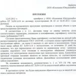 Претензія постачальнику про неякісний товар або послуги зразок складання (складання) Претензія постачальнику про неякісний товар або послуги зразок складання