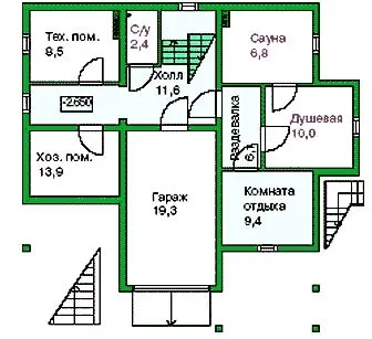 Прості одноповерхові і двоповерхових будинків з мансардою і без неї (подбати наявності місця) Прості одноповерхові і двоповерхових будинків з мансардою і без неї