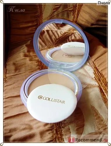 Пудра компактна collistar silk effect compact powder - «компактна пудра на всі випадки життя, для