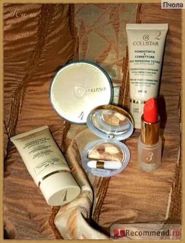 Пудра компактна collistar silk effect compact powder - «компактна пудра на всі випадки життя, для