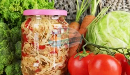 Рання капуста на зиму популярні рецепти з фото (морквина перець солодкий) Рання капуста на зиму популярні рецепти з фото