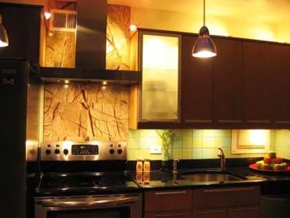 Робоча зона кухні (39 фото) як правильно підібрати її висоту, зробити освітлення, встановити (фото) Робоча зона кухні (39 фото) як правильно підібрати її висоту, зробити освітлення, встановити