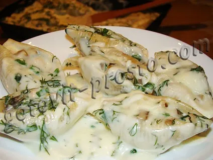 Мушлі з куркою і грибами - готувати просто (черепашки) Мушлі з куркою і грибами - готувати просто