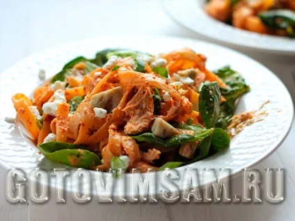 Мушлі, фаршировані куркою і грибами, кулінарні рецепти (куркою) Мушлі, фаршировані куркою і грибами, кулінарні рецепти