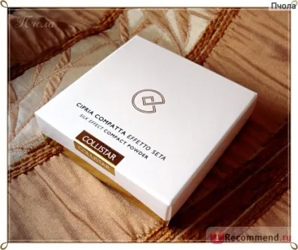 Пудра компактна collistar silk effect compact powder - «компактна пудра на всі випадки життя, для