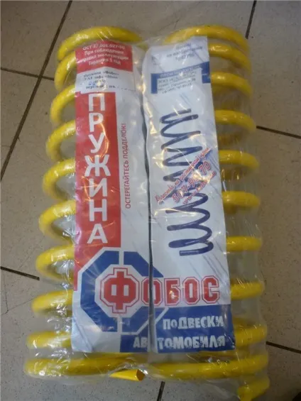 Пружини уаз патріот розміри, заміна (заміна) Пружини уаз патріот розміри, заміна