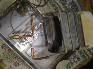 Ремонт газової колонки vektor (вектор) покроково з фото