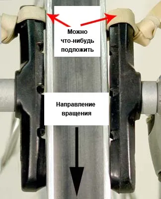 Регулювання гальм (v-brake)