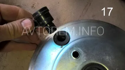 Ремонт вакуумного підсилювача гальм (вут) автомобілів ваз 2108-21099, ваз 2110-2112, ваз (як відремонтувати вакуумний підсилювач гальм ваз 2110) Ремонт вакуумного підсилювача гальм (вут) автомобілів ваз 2108-21099, ваз 2110-2112, ваз