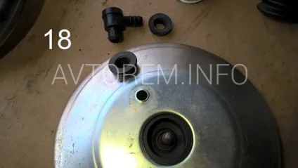 Ремонт вакуумного підсилювача гальм (вут) автомобілів ваз 2108-21099, ваз 2110-2112, ваз (несправність вакуумного підсилювача гальм ваз 2109) Ремонт вакуумного підсилювача гальм (вут) автомобілів ваз 2108-21099, ваз 2110-2112, ваз