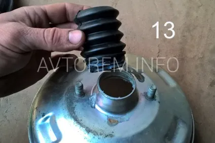 Ремонт вакуумного підсилювача гальм (вут) автомобілів ваз 2108-21099, ваз 2110-2112, ваз (вакуумний підсилювач гальм ВАЗ 2114 ознаки несправності) Ремонт вакуумного підсилювача гальм (вут) автомобілів ваз 2108-21099, ваз 2110-2112, ваз