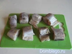 Риба у фользі з картоплею