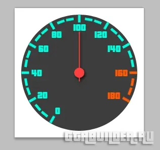 Малювання спідометра gta