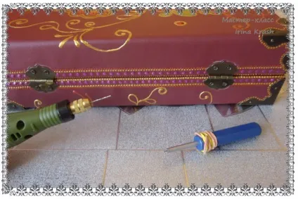 Реставруємо велику коробку-скриньку - ярмарок майстрів - ручна робота, handmade (клей пва) Реставруємо велику коробку-скриньку - ярмарок майстрів - ручна робота, handmade