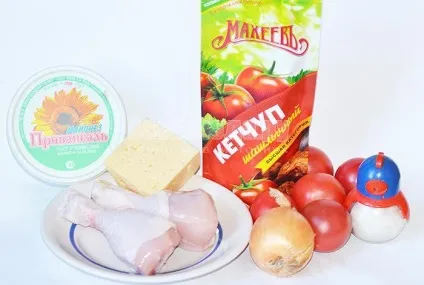 Рецепт піци з куркою і помідорами, покрокові фото, всі страви (рецепт піци з куркою і помідорами) Рецепт піци з куркою і помідорами, покрокові фото, всі страви