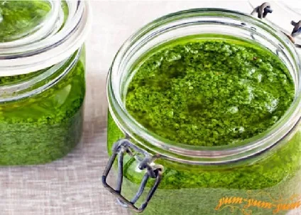 Рецепт і фото італійського салату капрезе з песто як приготувати соус (рецепт) Рецепт і фото італійського салату капрезе з песто як приготувати соус