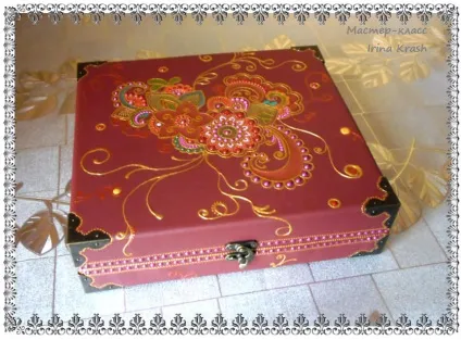 Реставруємо велику коробку-скриньку - ярмарок майстрів - ручна робота, handmade (реставрація шкатулки) Реставруємо велику коробку-скриньку - ярмарок майстрів - ручна робота, handmade