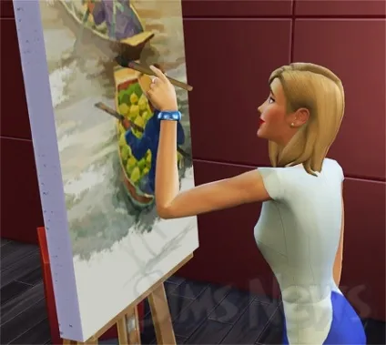 Малювання в sims 4, все про навик малювання в Сімс 4 (рівень) Малювання в sims 4, все про навик малювання в Сімс 4