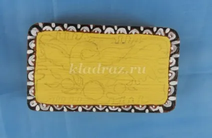 Розпис шкатулки акриловими фарбами (розпису) Розпис шкатулки акриловими фарбами