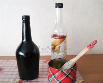 Розпис скляної пляшки