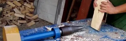 Дровокол своїми руками фото, відео та креслення