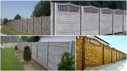 Будівництво бетонного паркану своїми руками (своїми) Будівництво бетонного паркану своїми руками