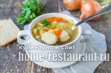 Суп з галушками покроковий рецепт з фото (рецепт) Суп з галушками покроковий рецепт з фото
