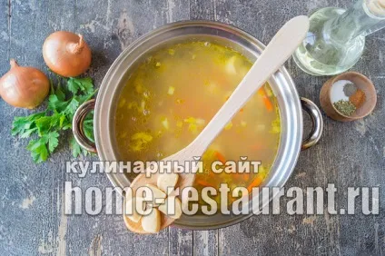 Суп з галушками покроковий рецепт з фото (галушками) Суп з галушками покроковий рецепт з фото