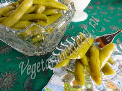 Стручкова квасоля маринована - рецепт з фото (стручкова) Стручкова квасоля маринована - рецепт з фото