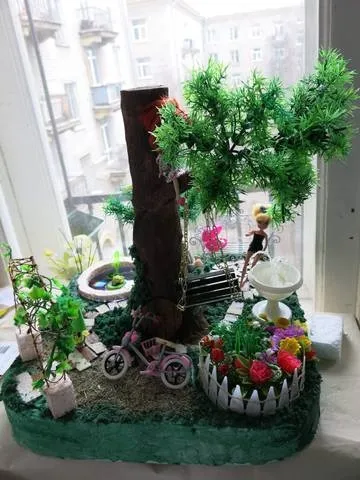 Сад для ляльок петіток