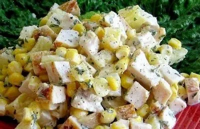 Салат з куркою і кукурудзою 10 рецептів приготування з фото (куркою) Салат з куркою і кукурудзою 10 рецептів приготування з фото