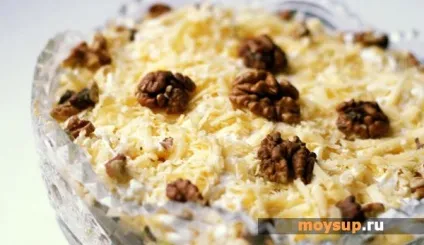 Салат з куркою, грибами, огірками та сиром - на будь-який смак (сиром) Салат з куркою, грибами, огірками та сиром - на будь-який смак