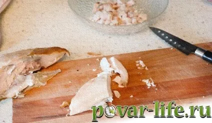 Салат курка під кайфом з маком
