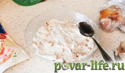 Салат курка під кайфом з маком
