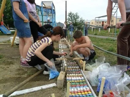 Садові доріжки з пластикових пляшок своїми руками (садові) Садові доріжки з пластикових пляшок своїми руками