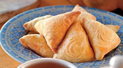 Самса з м'ясом (узбецька, з гарбузом) рецепти, калорійність (гарбузом) Самса з м'ясом (узбецька, з гарбузом) рецепти, калорійність