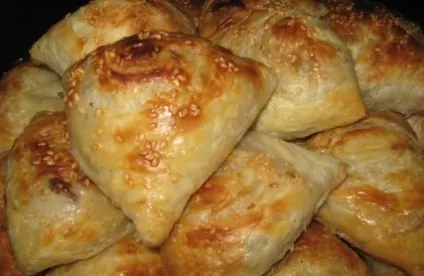 Самса з м'ясом (узбецька, з гарбузом) рецепти, калорійність (калорійність) Самса з м'ясом (узбецька, з гарбузом) рецепти, калорійність