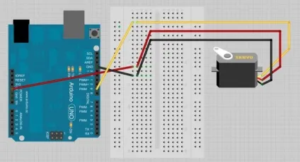 Сервомотор і arduino