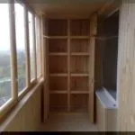 Шафа на балкон - 70 фото дивовижних варіантів дизайну (шафа) Шафа на балкон - 70 фото дивовижних варіантів дизайну