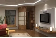 Шафи в спальню кутові фото і дизайн-ідеї, розміри всередині, великий для одягу, маленькі